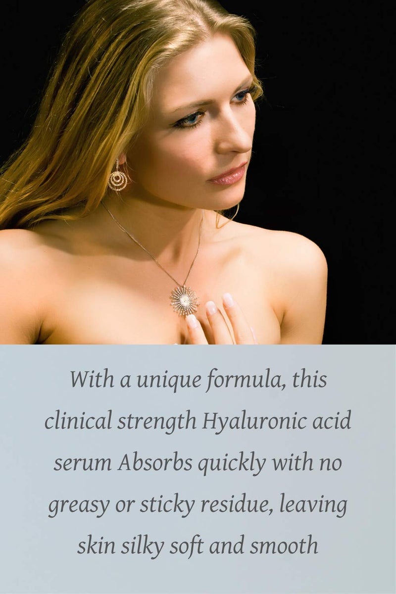 Ageless Derma Professional Pure Hyaluronic Acid Serum by Dr. Mostamand. 2 FL oz (60 ml) - Image 2